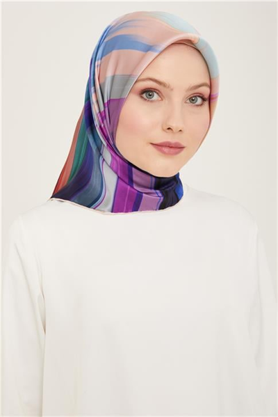 Armine Soyut Desenli Sura İpek Eşarp 24Ya9131 83 31