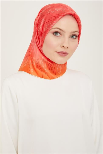 Armine Soyut Desenli Sura İpek Eşarp 24Ya9143 83 81