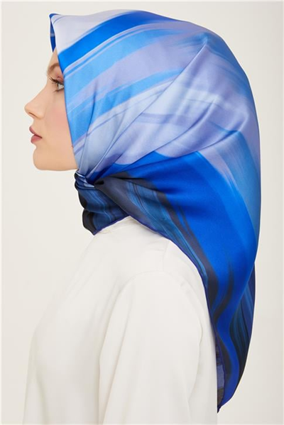 Armine Soyut Desenli Twill İpek Eşarp 24Ya9131 52 51