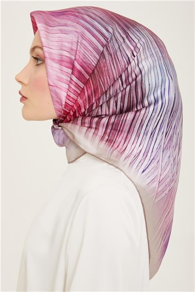 Armine Soyut Desenli Twill İpek Eşarp 24Ya9143 7 34