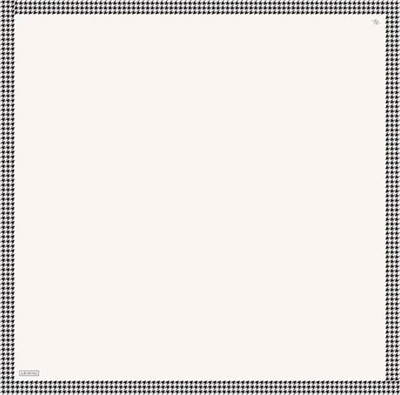 Armine Su Yolu Desenli Saf İpek Twill Eşarp 9443D 03