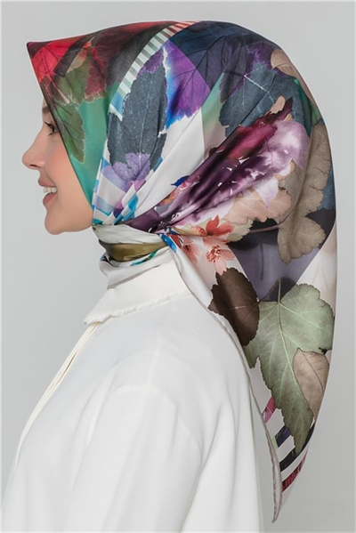 Armine Sura İpek Eşarp 20Ka8404 31