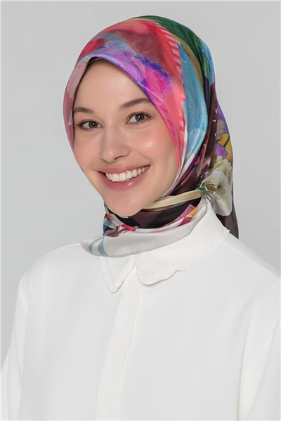 Armine Sura İpek Eşarp 20Ka8404 86