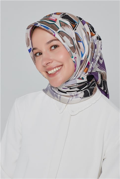 Armine Sura İpek Eşarp 20Ka8410 37