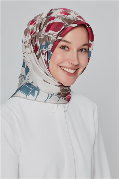Armine Sura İpek Eşarp 20Ka8410 80