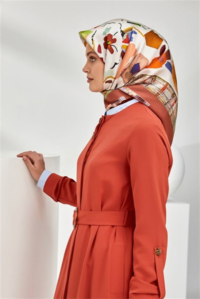 Armine Sura İpek Eşarp 20Ya8300 36