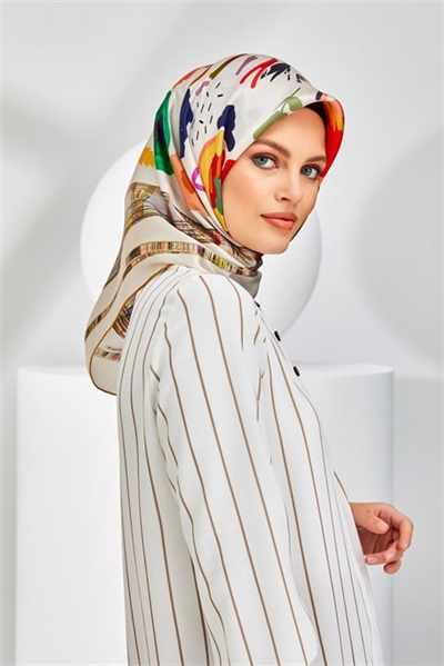 Armine Sura İpek Eşarp 20Ya8300 37