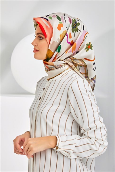 Armine Sura İpek Eşarp 20Ya8300 37