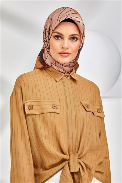 Armine Sura İpek Eşarp 20Ya8302 04