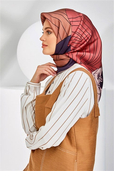 Armine Sura İpek Eşarp 20Ya8302 06