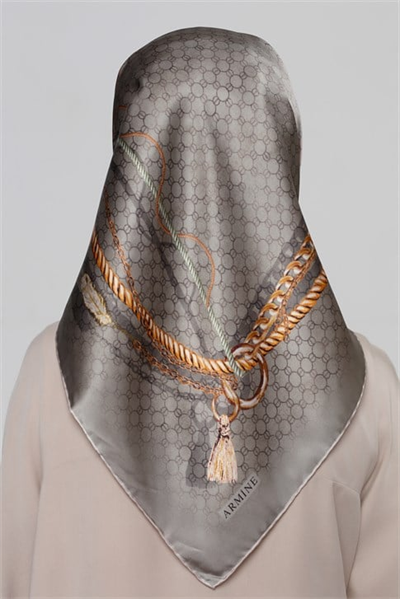Armine Sura İpek Eşarp 20Ya8307 35