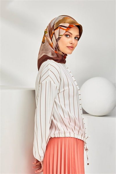 Armine Sura İpek Eşarp 20Ya8308 03