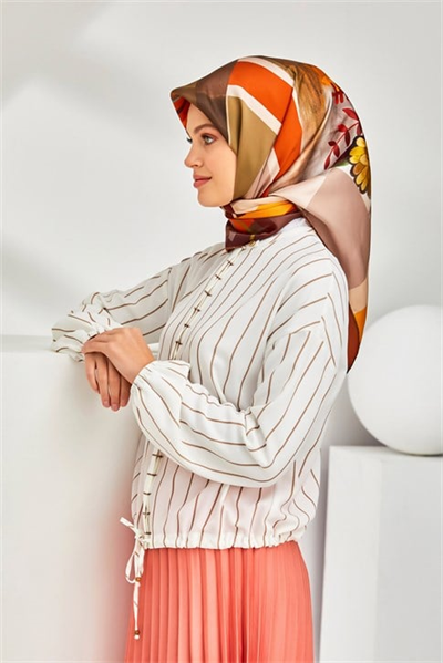 Armine Sura İpek Eşarp 20Ya8308 03