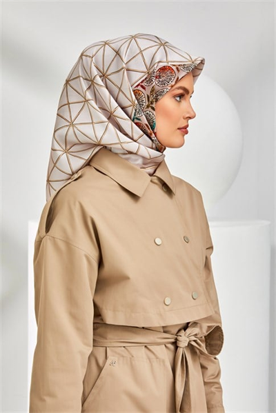 Armine Sura İpek Eşarp 20Ya8313 36