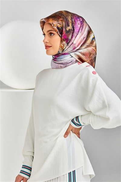 Armine Sura İpek Eşarp 20Ya8318 03