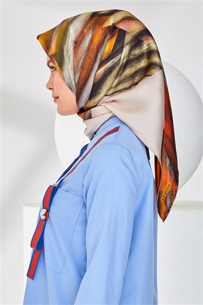 Armine Sura İpek Eşarp 20Ya8339 36