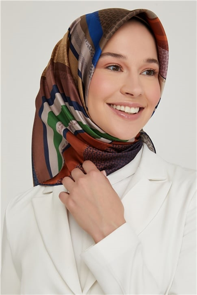 Armine Sura İpek Eşarp 21Ka8613 40