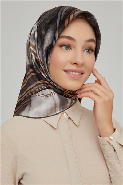 Armine Sura İpek Eşarp 21Ka8621 80