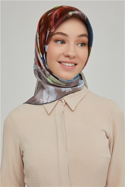 Armine Sura İpek Eşarp 21Ka8651 31