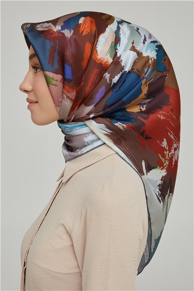 Armine Sura İpek Eşarp 21Ka8651 31