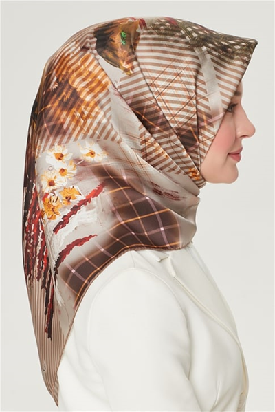 Armine Sura İpek Eşarp 21Y8500 82