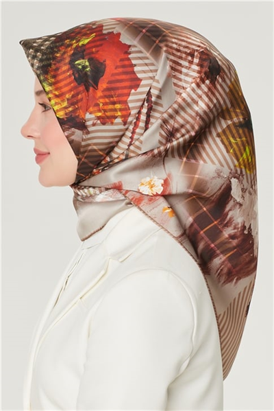 Armine Sura İpek Eşarp 21Y8500 82