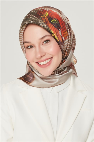 Armine Sura İpek Eşarp 21Y8500 82