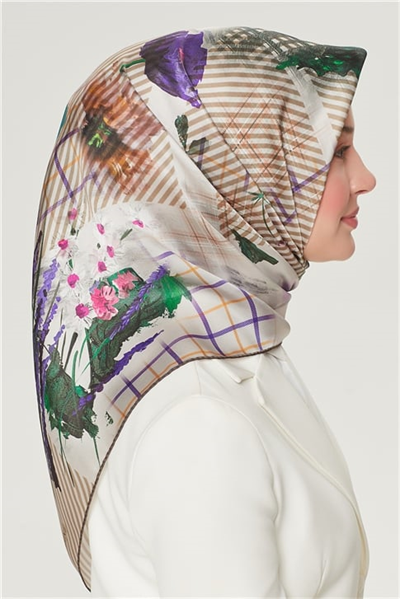 Armine Sura İpek Eşarp 21Y8500 84
