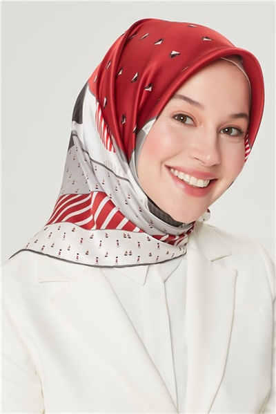 Armine Sura İpek Eşarp 21Y8503 05