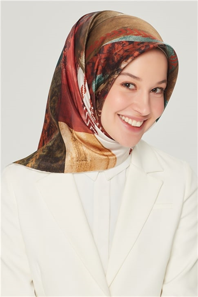 Armine Sura İpek Eşarp 21Y8512 04