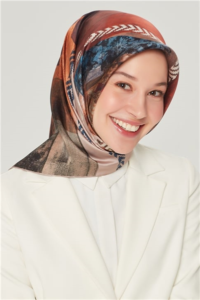 Armine Sura İpek Eşarp 21Y8512 80