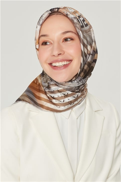 Armine Sura İpek Eşarp 21Y8514 33