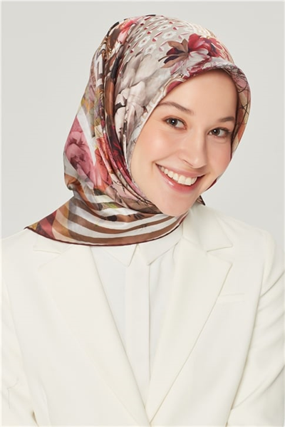 Armine Sura İpek Eşarp 21Y8514 82