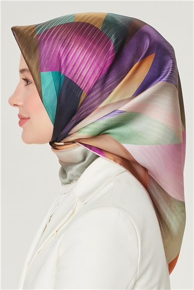 Armine Sura İpek Eşarp 21Y8520 01