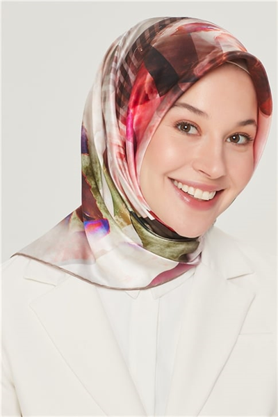 Armine Sura İpek Eşarp 21Y8523 01