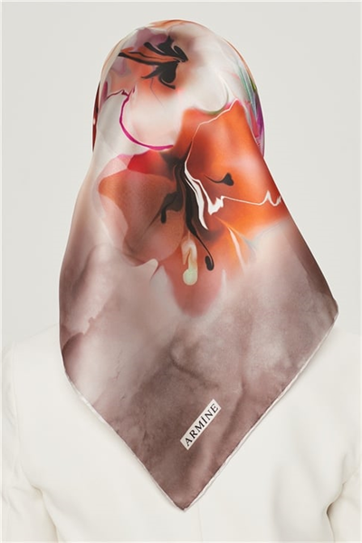 Armine Sura İpek Eşarp 21Y8527 02