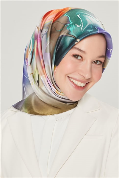Armine Sura İpek Eşarp 21Y8527 80