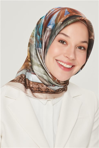 Armine Sura İpek Eşarp 21Y8531 35