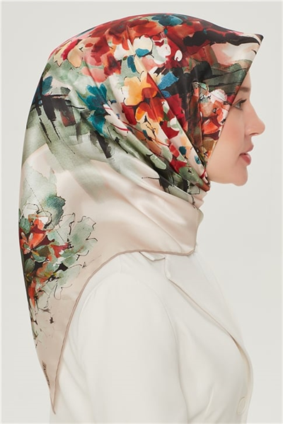 Armine Sura İpek Eşarp 21Y8538 02