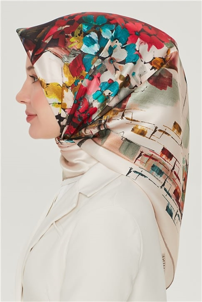 Armine Sura İpek Eşarp 21Y8538 02