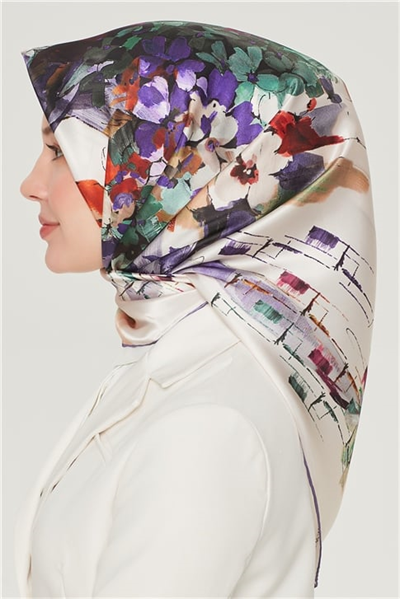 Armine Sura İpek Eşarp 21Y8538 05