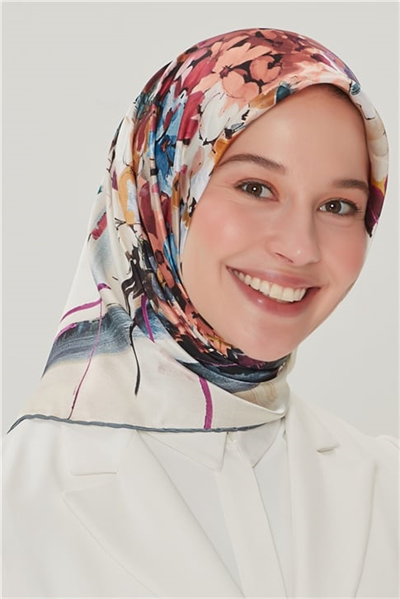 Armine Sura İpek Eşarp 21Y8538 07