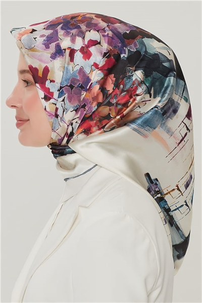 Armine Sura İpek Eşarp 21Y8538 07