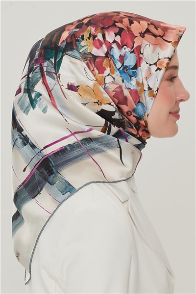 Armine Sura İpek Eşarp 21Y8538 07