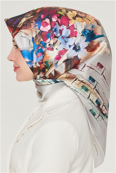 Armine Sura İpek Eşarp 21Y8538 34