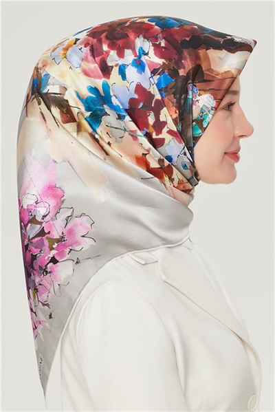 Armine Sura İpek Eşarp 21Y8538 34