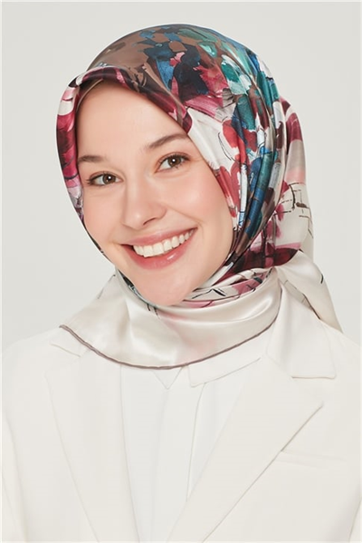 Armine Sura İpek Eşarp 21Y8538 80