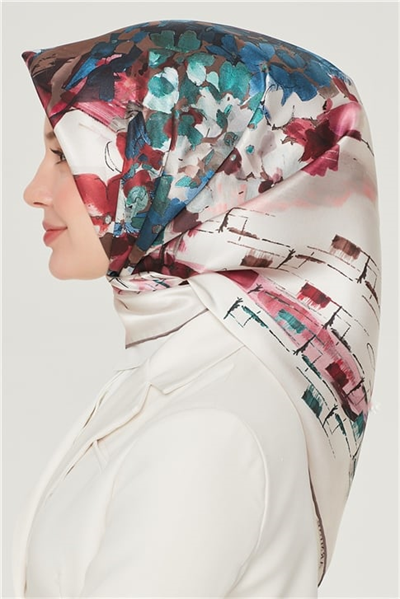 Armine Sura İpek Eşarp 21Y8538 80