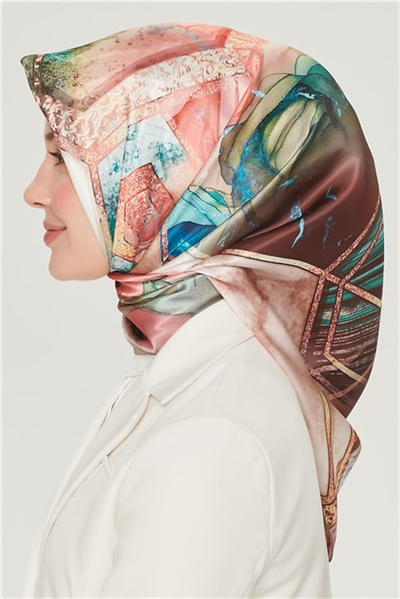 Armine Sura İpek Eşarp 21Y8540 01