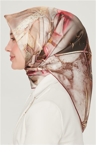 Armine Sura İpek Eşarp 21Y8540 05